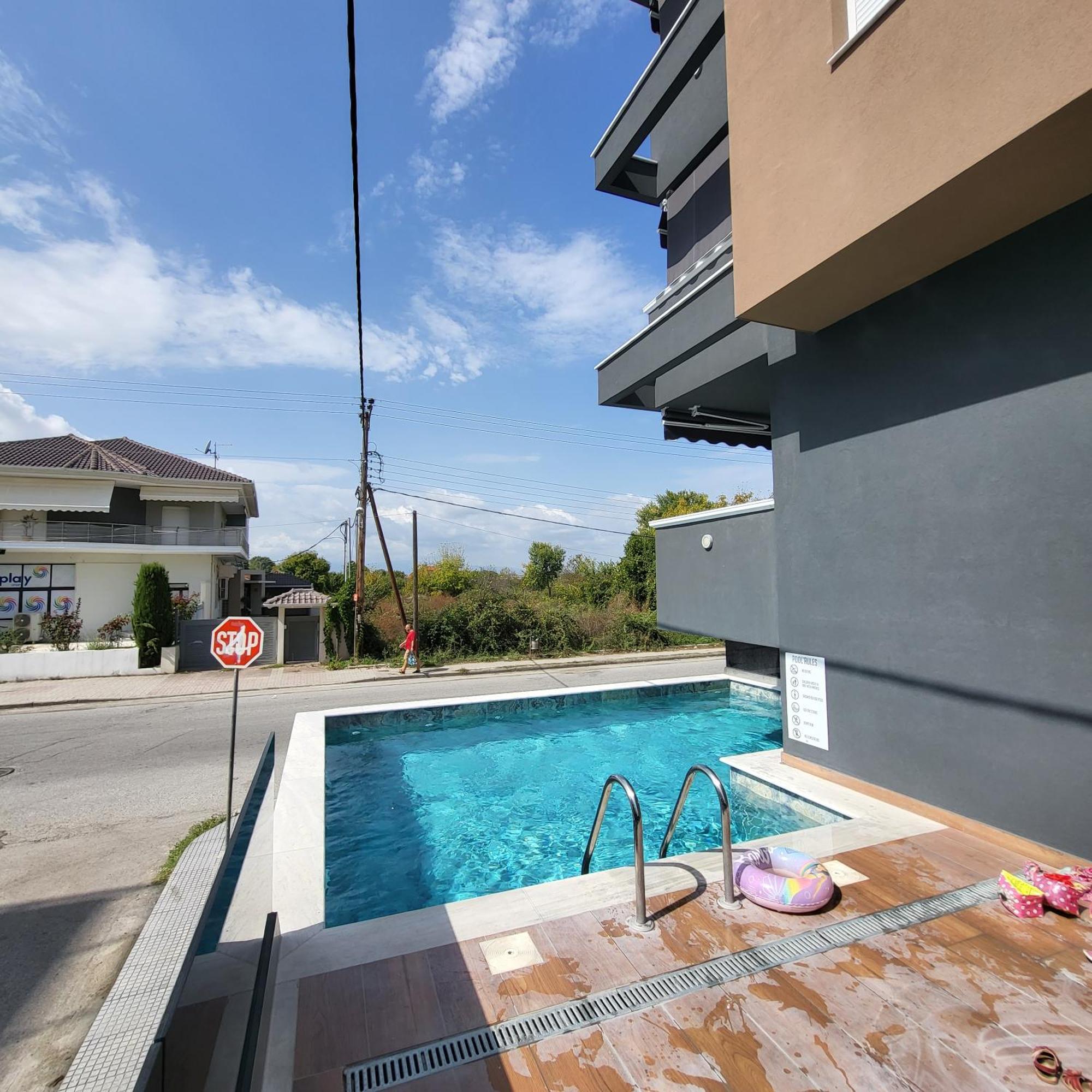 Luksuzni Apartman Harmonija Paralija Paralía Extérieur photo